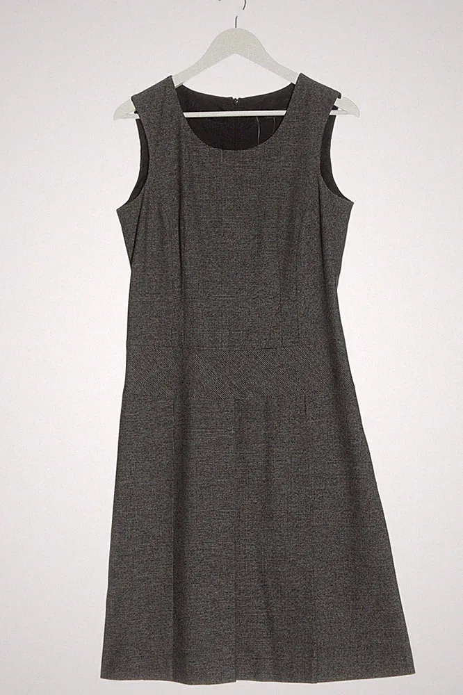 JAKE*S A-Linien Kleid Damen Kleid Gr. DE 40 hellgrau klassischer Stil