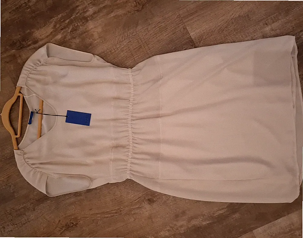 Rundhalsausschnitt Etui kleid
