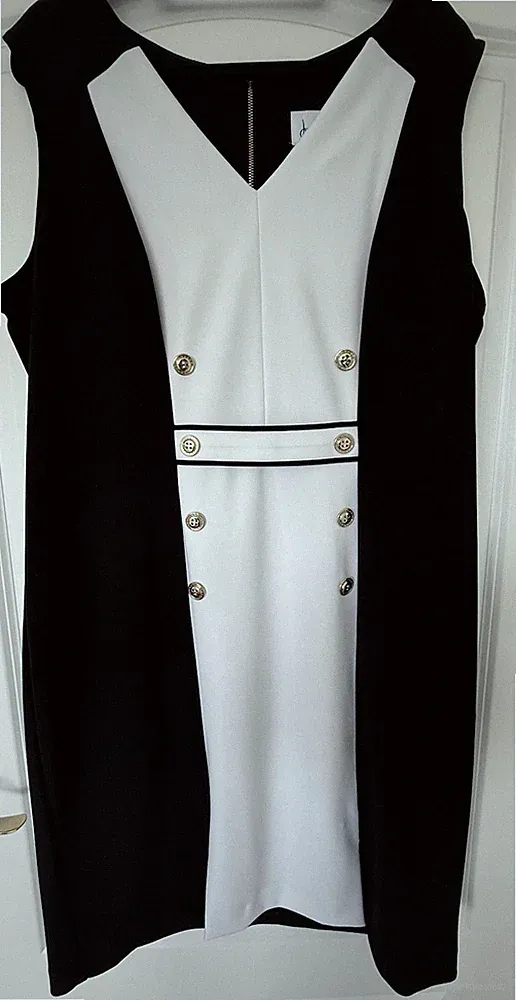 Joseph Ribkoff Kleid Gr. 46, Elegant, Tolle Details 1 mal getragen