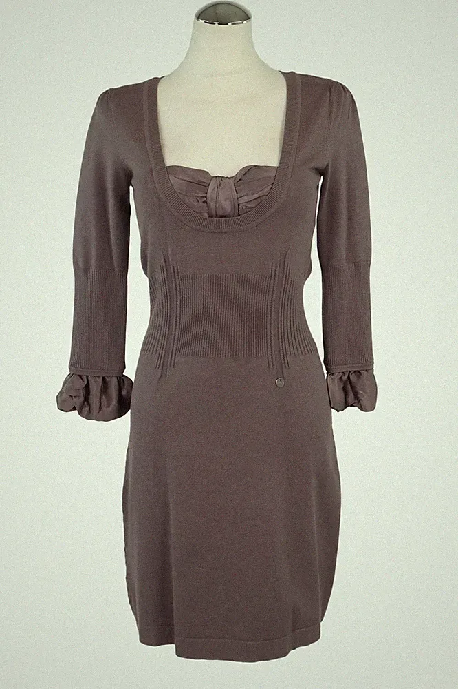 Karen Millen Damen Kleid Gr. 34 (1) Grau Etuikleid Dress