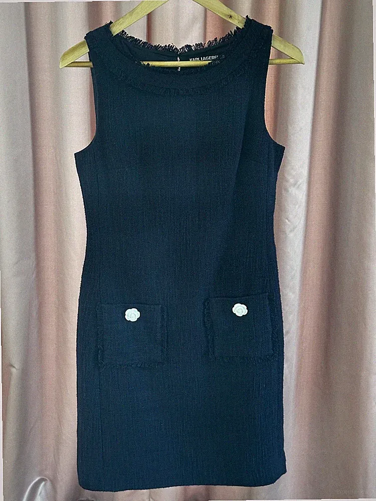 Karl Lagergeld Kleid Gr. 2 (XS)