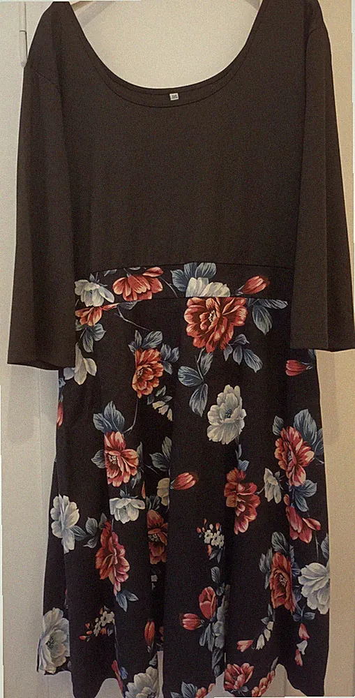 Kleid 1960er Retro Stil, AXOE Vintage, Gr. 3XL (ca. 46) nur 1 x getragen!