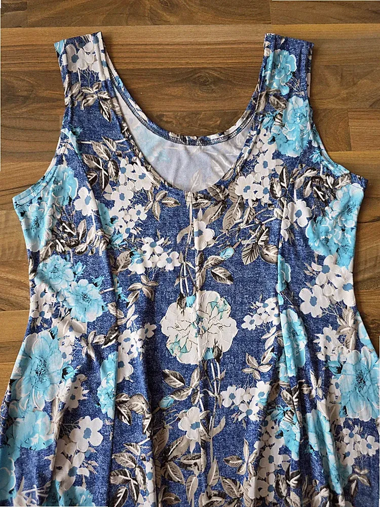 Kleid 42 Neu Sommerkleid Hängerkleid Strandkleid