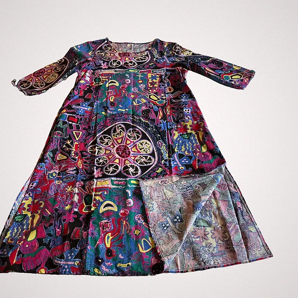 Baumwollmischung-Hochzeitsgastkleid