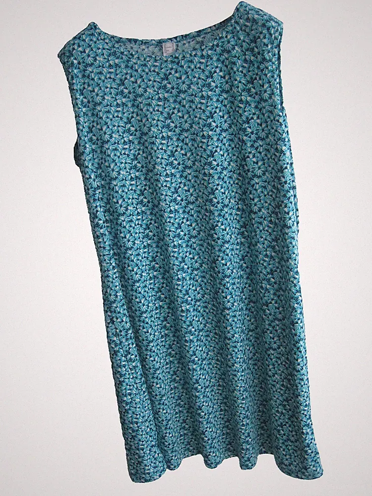 Kleid AproductZ Gr. 48 50 XL A-Linie Maxikleid Stretch Frühjahr Sommer Urlaub