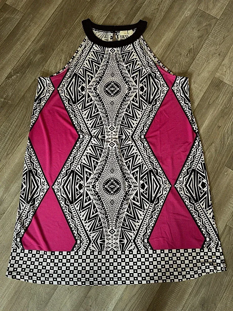 Kleid - Bonprix - Gr. 48/50 - Stretch - Ohne Arm - Ungetragen