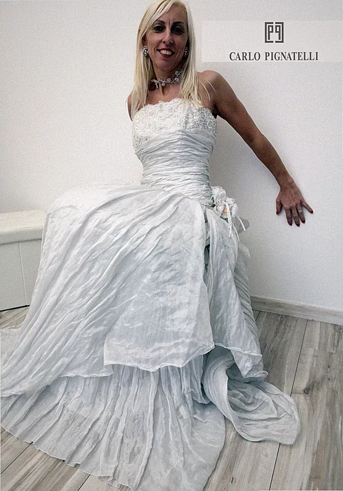 Kleid Brautkleid Neu Atelier Versand 24 Stunden 42 44 FO44