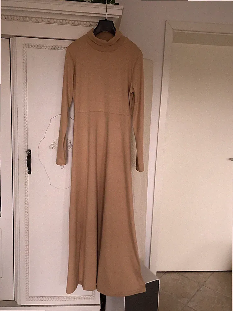 Kleid Damen beige neu Gr. S