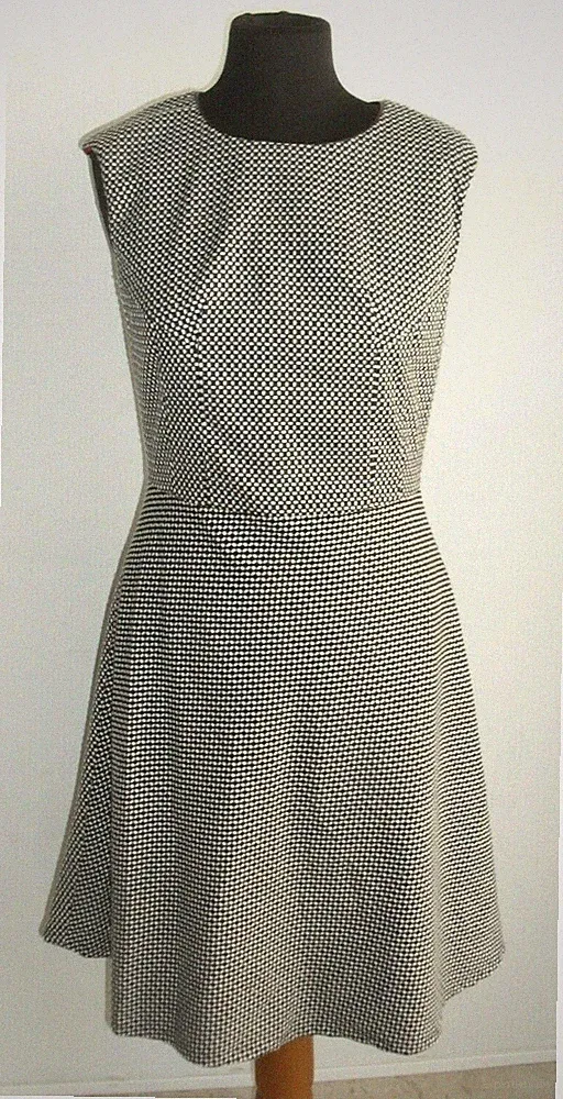 Kleid Damenkleid GIULIA VALLI der Linie Bon Ton Gr, 44 Made in Italy