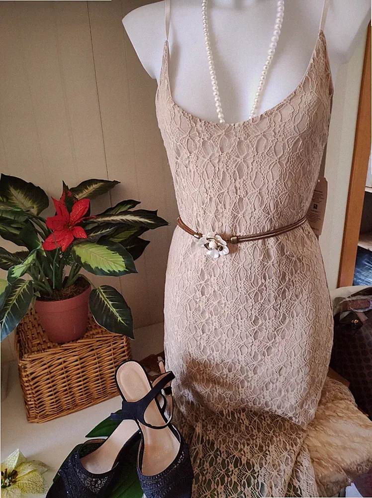 Kleid Dress Lang Abend Elegant Damen Spitze Woman Etuikleid Cocktail Party Sexy