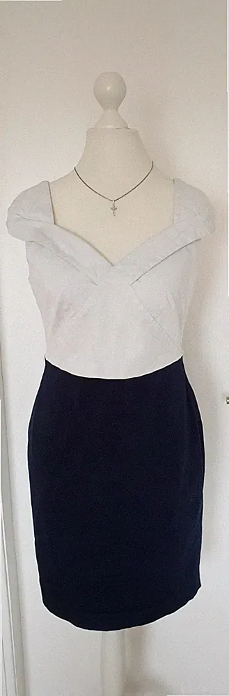 Wadenlang Etui kleid