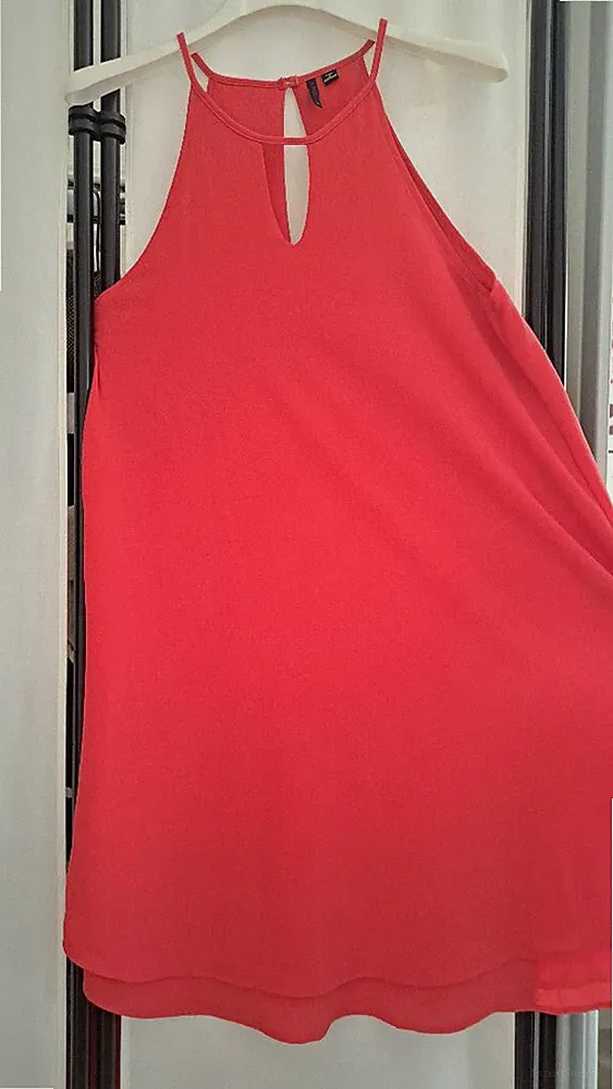 Kleid für den Sommer - rot - Größe 36