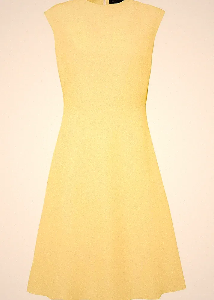 Kleid Gr. 40 Hellgelb Etuikleid Partykleid Abendkleid Neu