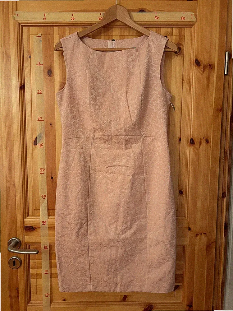 Kleid, Gr. 40, Orsay, hell rosa, 60%Baumwolle, Polyester, 3% Elastan, mit Futter