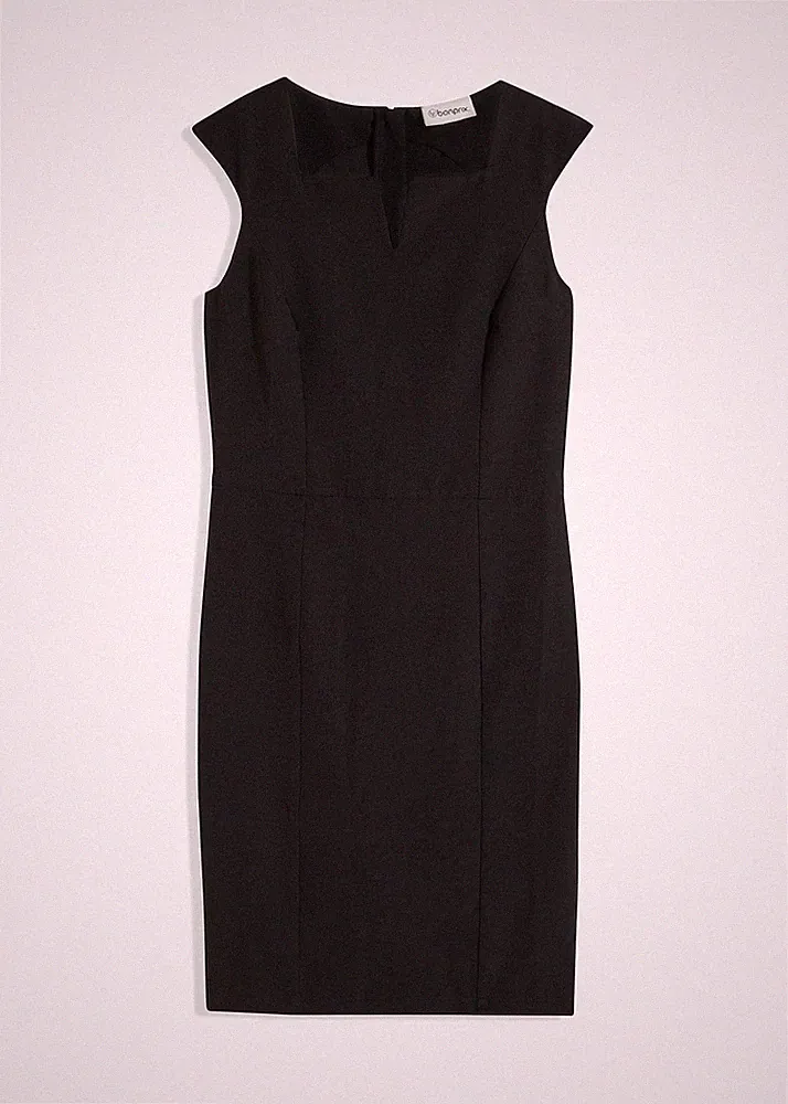 Kleid Gr. 40 Schwarz Damenkleid Etuikleid Abendkleid Neu*
