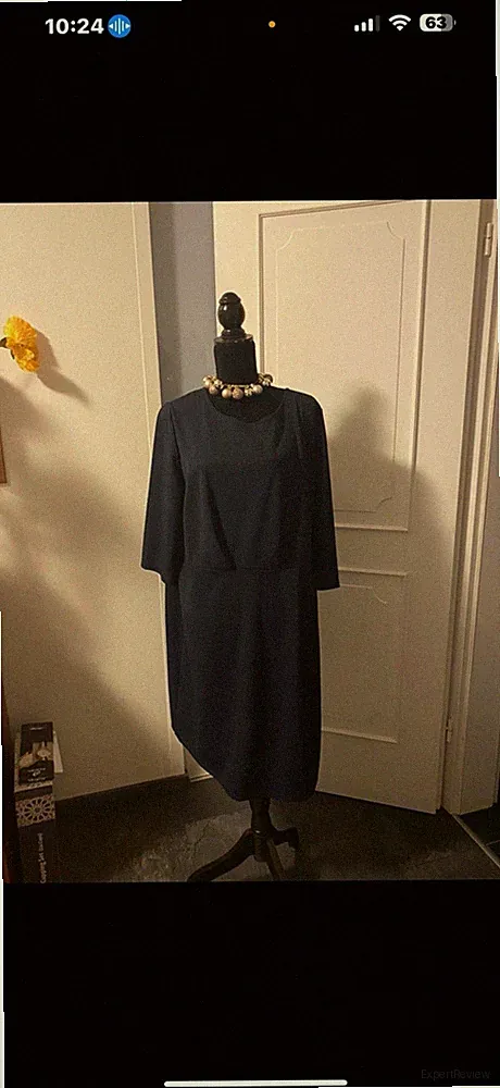 Kleid Gr 50 Damen Dunkles Blau ,Taufe Kommunion Hochzeit Party❤️