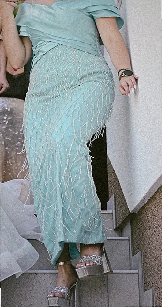 kleid hochzeitsgast damen lange ärmel weiß