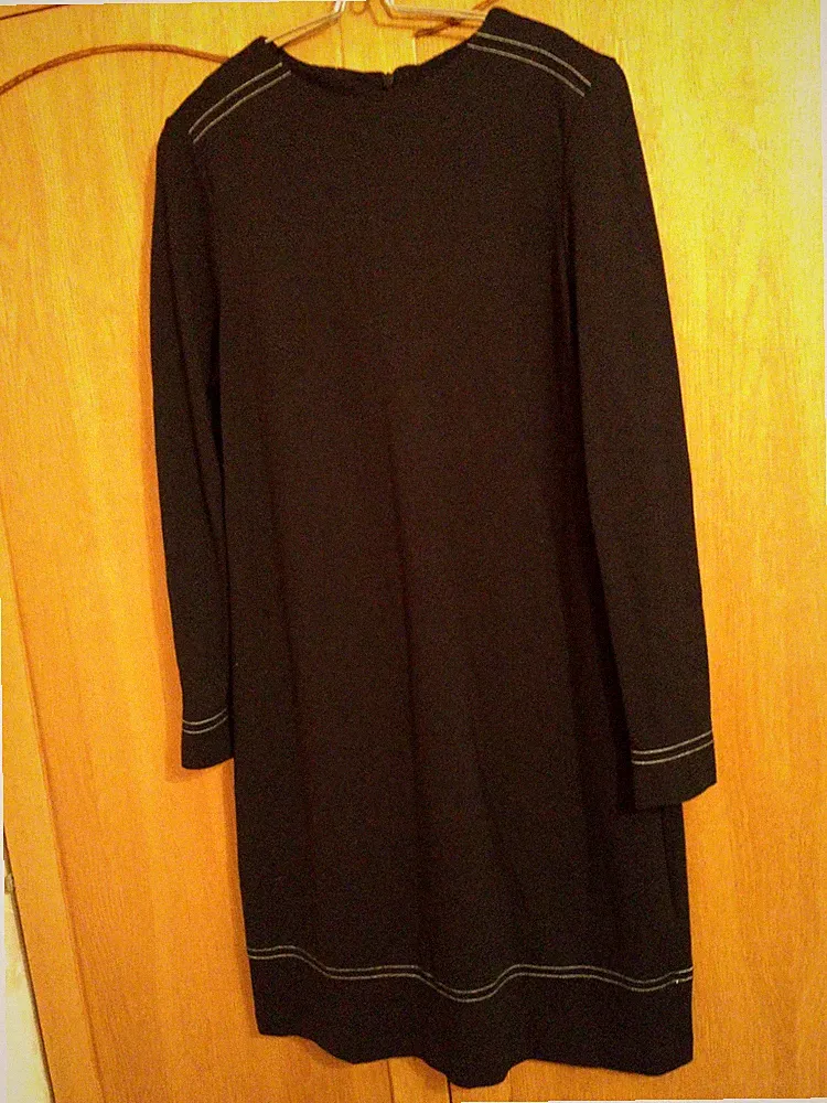 Kleid in Gr. 38 von Marks&Spencer (UK- 10), schwarz, langarm
