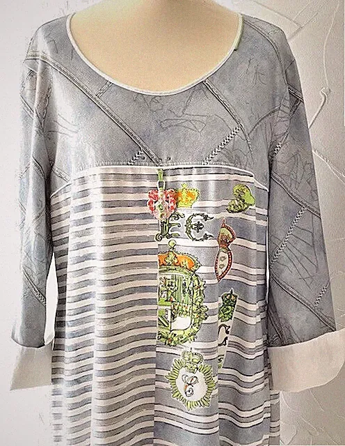 KLEID "Kelch" Größe XXL oder 48 der Marke ELISA CAVALETTI