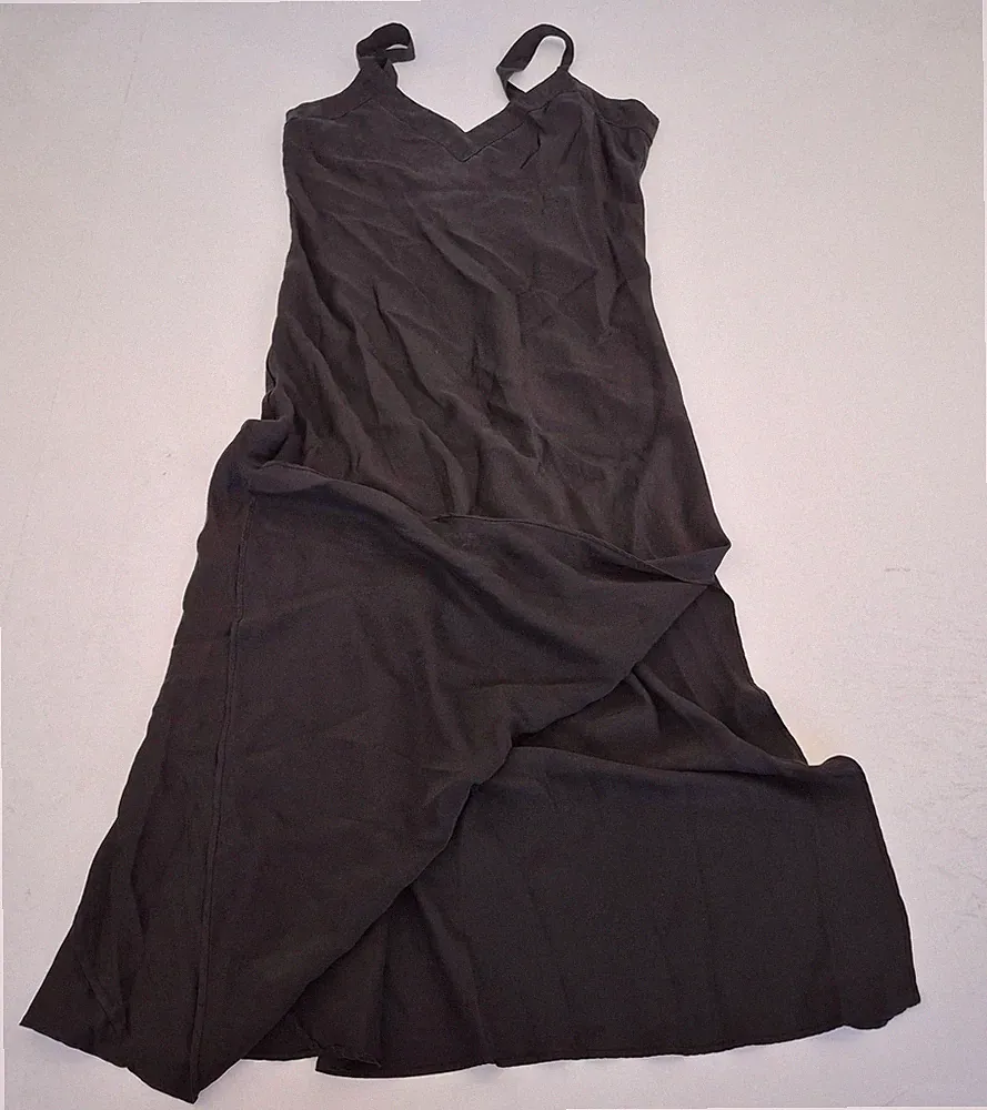 Split-Ausschnitt A-Linien-Kleid