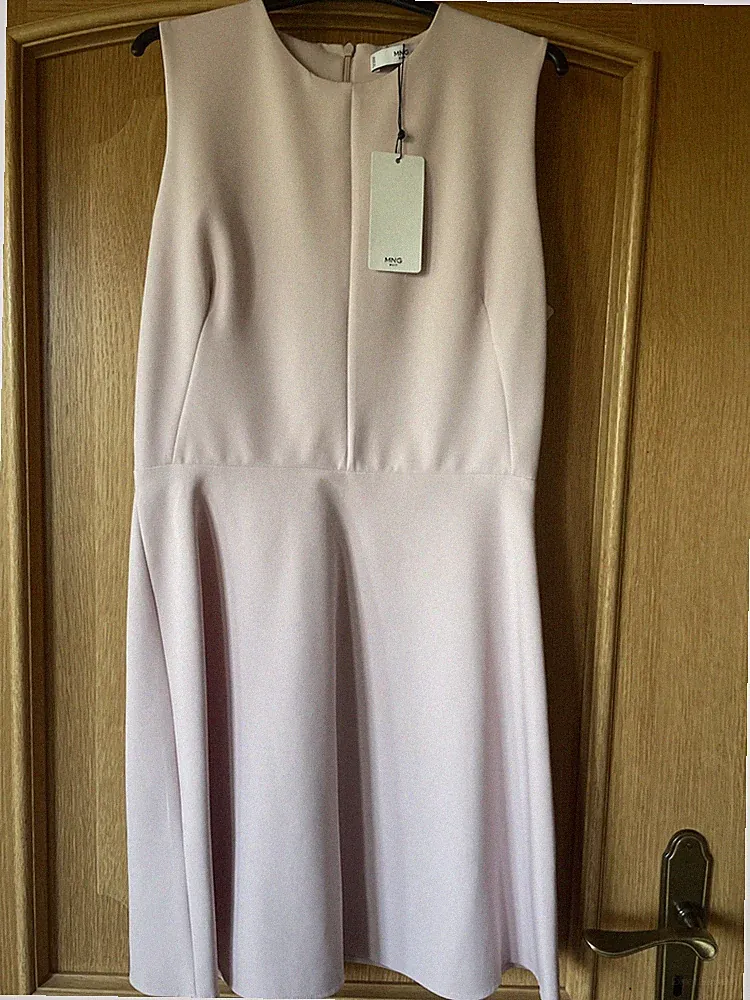 Kleid,Mango,nagelneu,rosa,Etuikleid,Gr.S