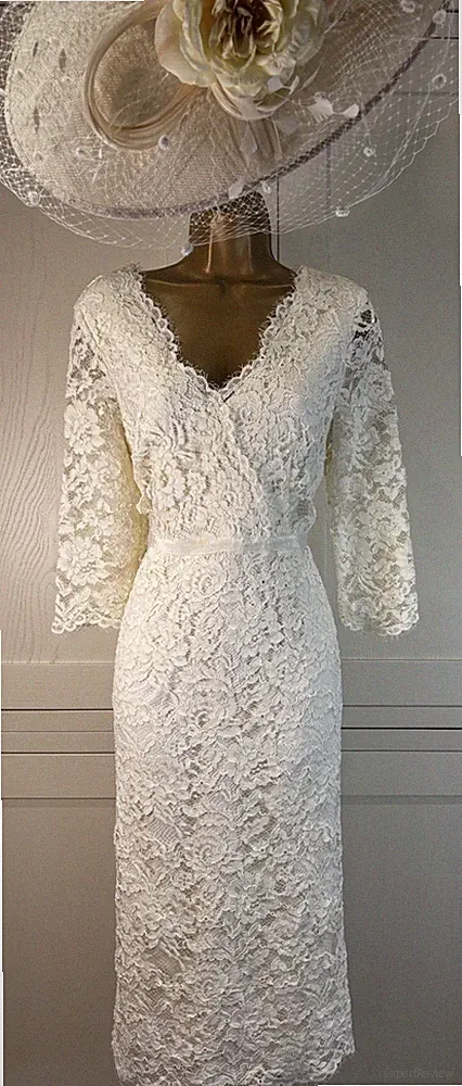 Kleid Monsoon Braut UK 10/12 Ivory Hochzeit Mutter Braut Bräutigam Gast Taufe