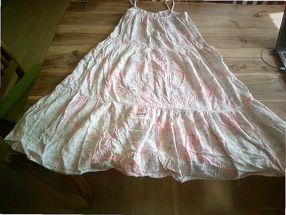Kleid Pastelltöne Gr. M mit verstellbaren Trägern locker fließend top
