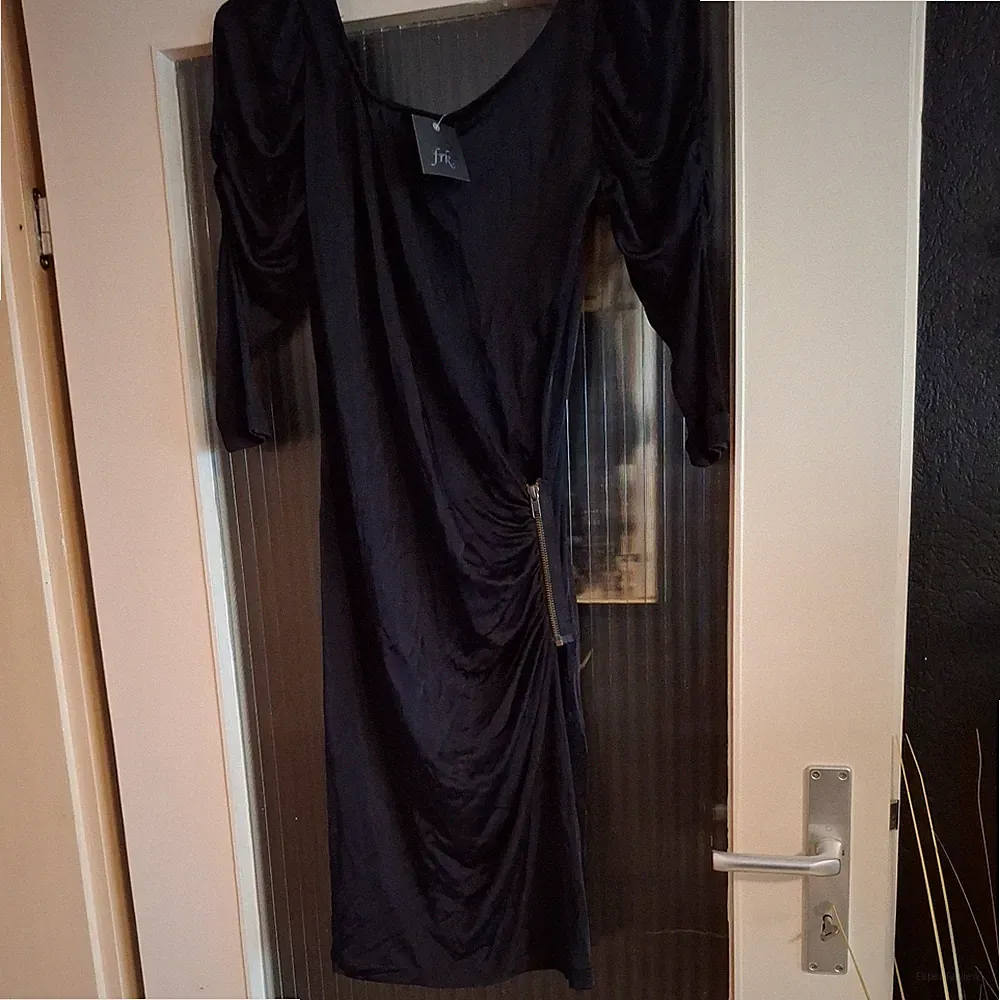 Kleid Schwarz M Knielang Cocktail Party Elegant