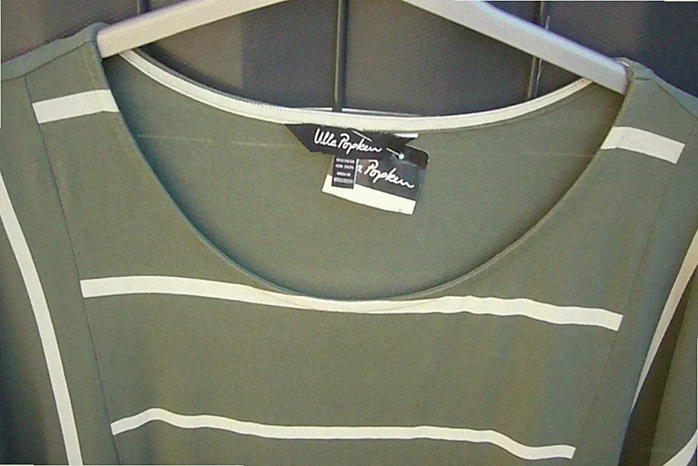 Kleid Ulla Popken Gr. 54/56 (2XL) tolle Länge ca. 122 cm mit Taschen, Baumwolle