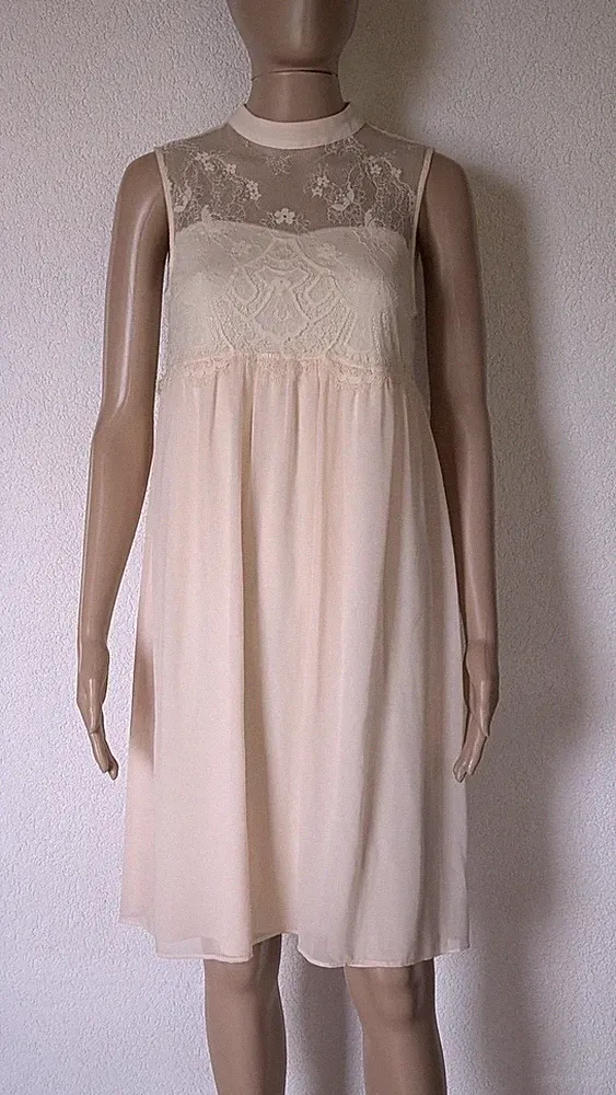 Elfenbein Hochzeitsgastkleid