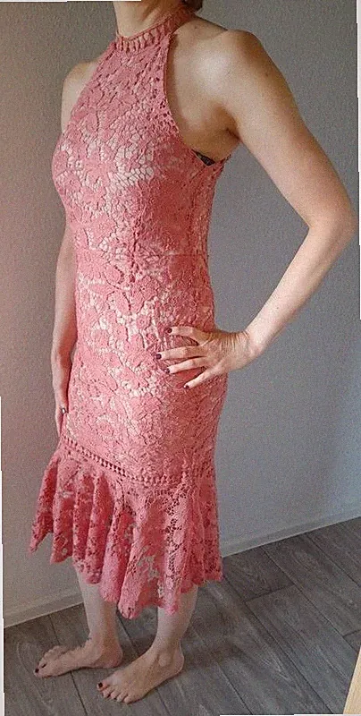 Meerjungfrau Midikleid