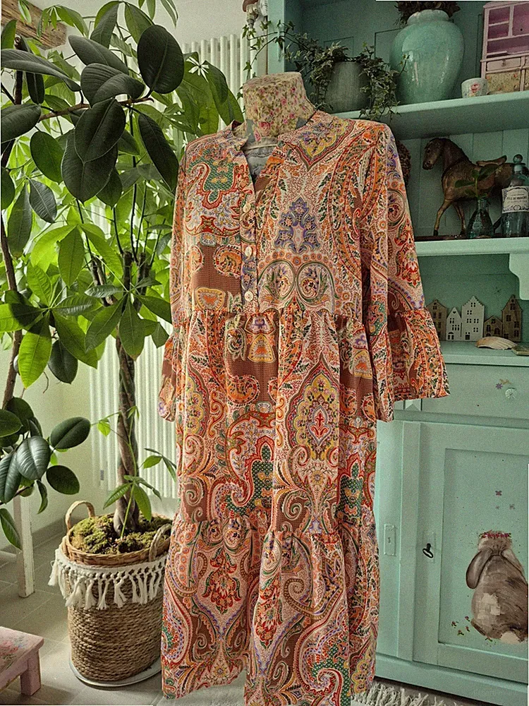 Kleid Von Sweet Girl Gr. S/M Oversize Hippie Blogger Boho