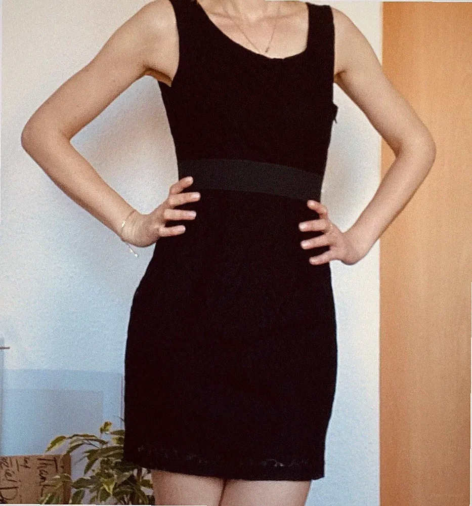 Kleid Weihnachten Silvester Etuikleid 34