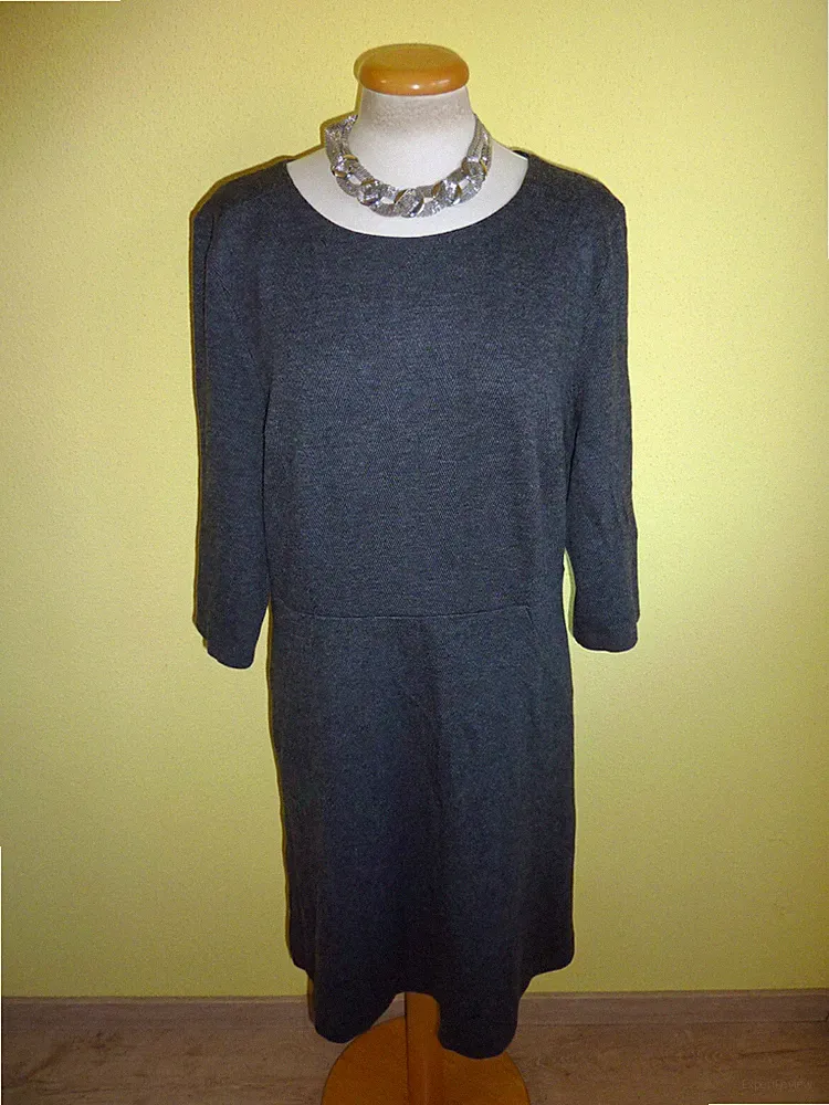 Kleid Zero Fischgratmuster Größe 42 neu