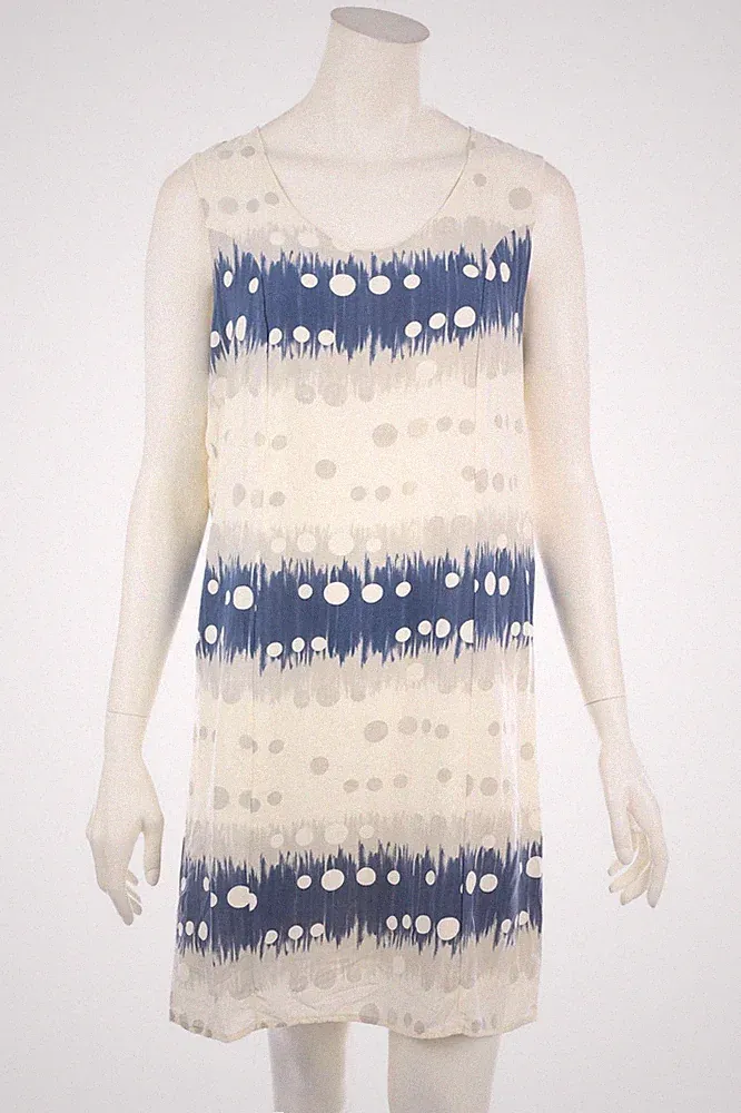 LA FÉE MARABOUTÉE Kleid Etuikleid Punkte F 40 = D 38 créme
