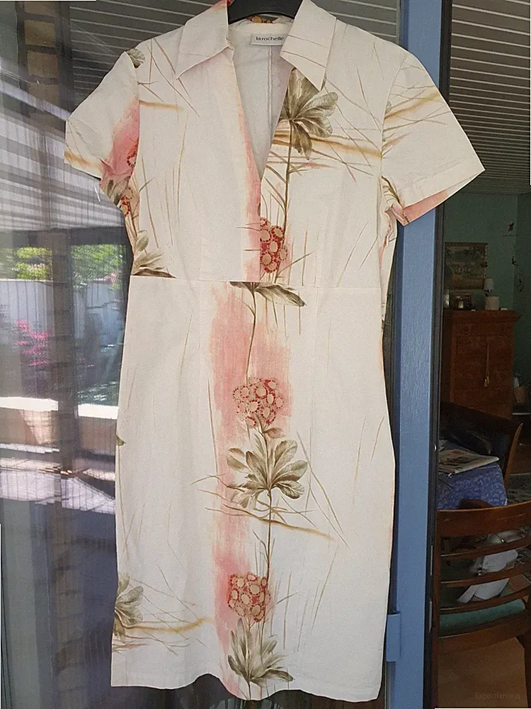 LA ROCHELLE Sommerkleid kniebedeckend (98cm), Gr. 34 Boutique-Ware, ungefüttert