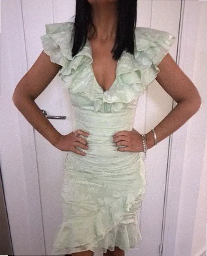 Bodycon Wickelkleid