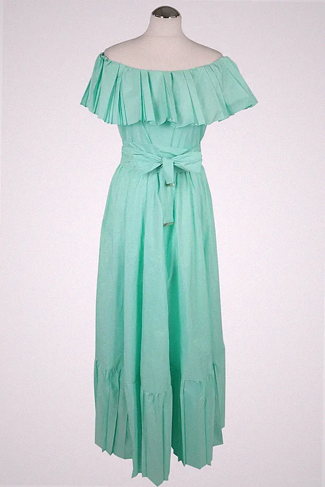 Liu Jo Damen Kleid Gr. 40 (IT 46) Grün Kleid A-Linie Dress