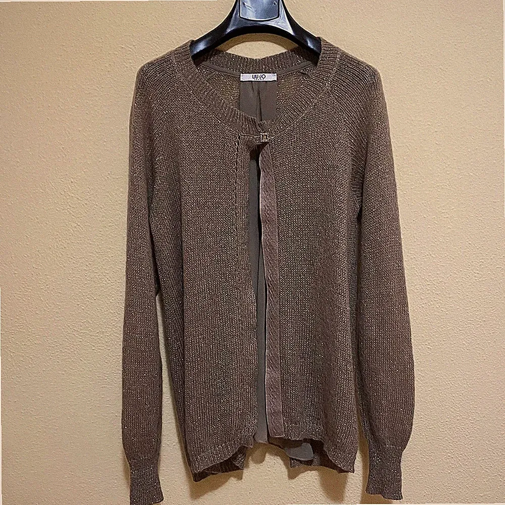 Liu Jo Jeans Pullover Strickjacke Gr. S elegant schick süß Made in Italy