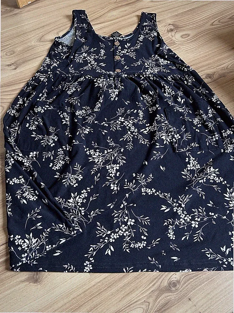 Lockeres Kleid Oder Langes Oberteil Gr M