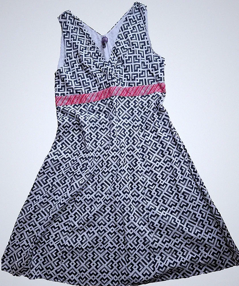 **LONG TALL SALLY**Schwarz-weisses Sommerkleid**Gr.48*UK20*eher Gr.44/46*TOP*