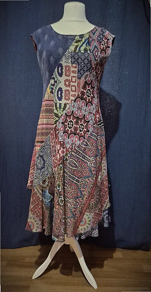 Luftiges Kleid von Desigual * Modell: Rasha * Gr. XL (wie L) * Mesh *TOP Zustand