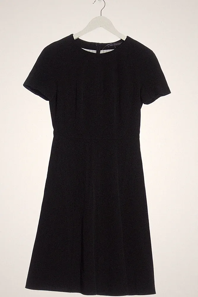 M&S A-Linien Kleider schwarz Größe 36