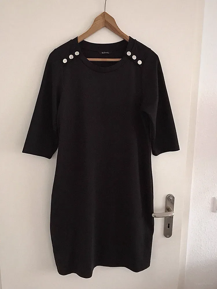 M&S Kleid Gr.44-46 / XXL-XXXL - wNeu - Eleganter Dress in Schwarz