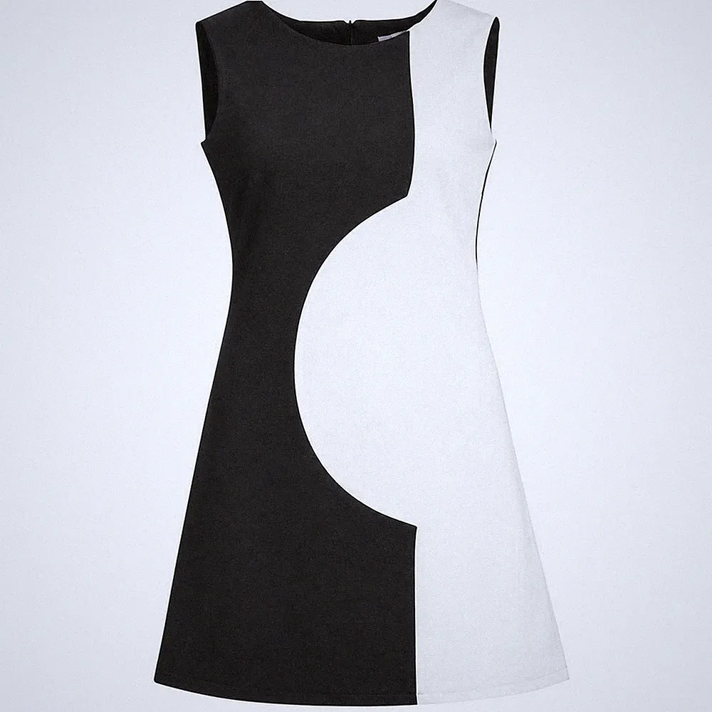 MADCAP RETRO MOD 60s POP ART VINTAGE STYLE SLEEVELESS MINI DRESS Golightly MC379