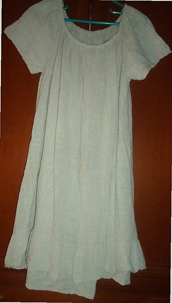 Made in Italy tolles leichtes Musselin Kleid, lockerer Schnitt, Größe L