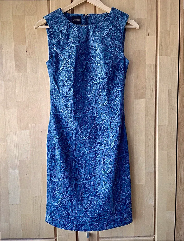 Polyester Etui kleid