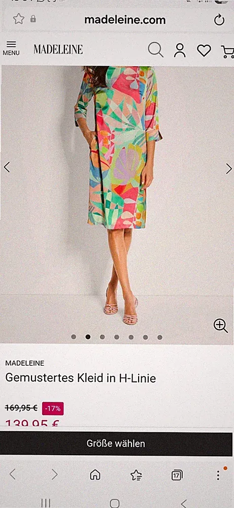Madeleine Kleid neu 42