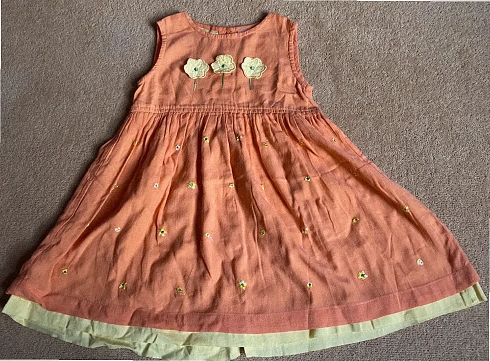 Mädchen frühe Tage Baby Kleid Alter 6 bis 12 Monate 1 Jahr ideal für jeden Anlass