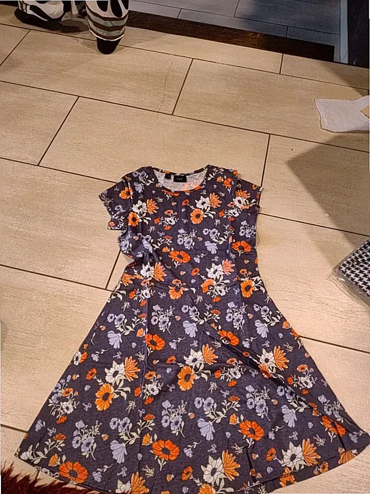 Mädchen Kleid , Kleid, Gr 140/146